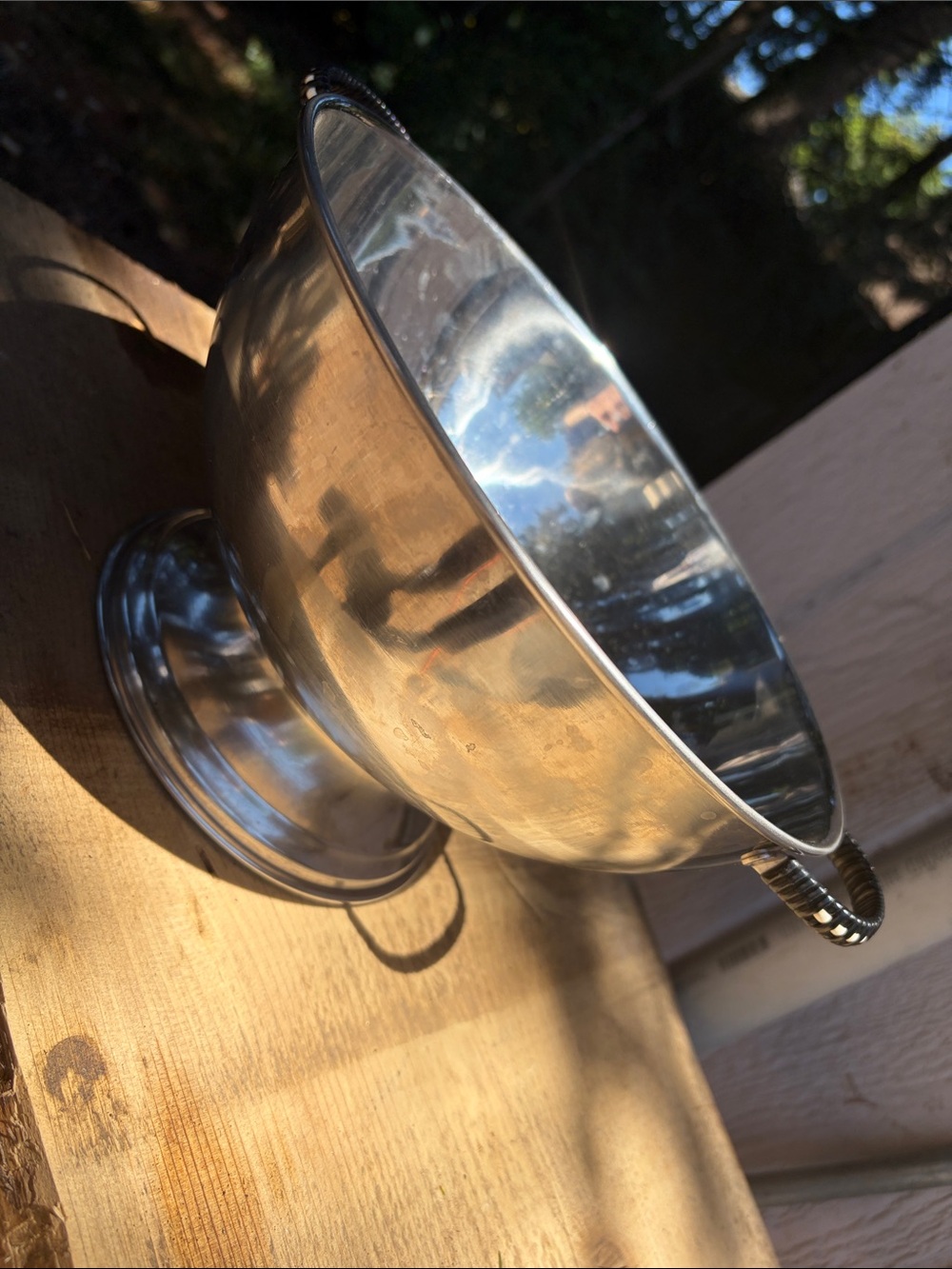 Vintage Stainless Steel Champagne Cooler - made in Denmark